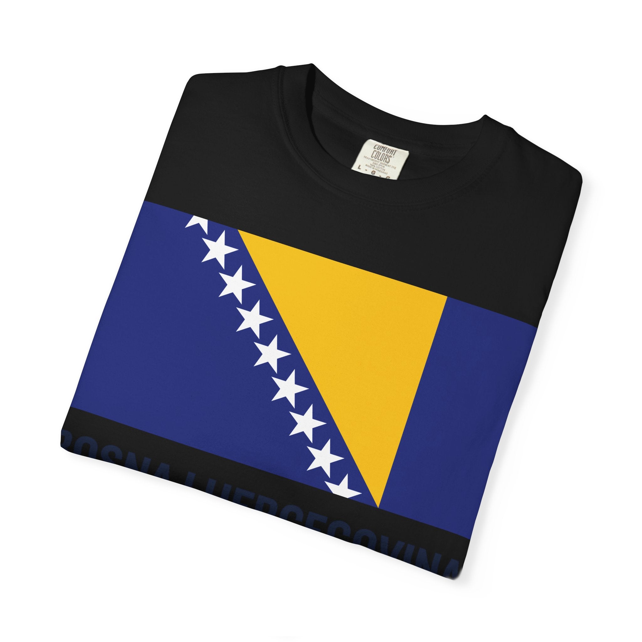Bosnia and Herzegovina flag print