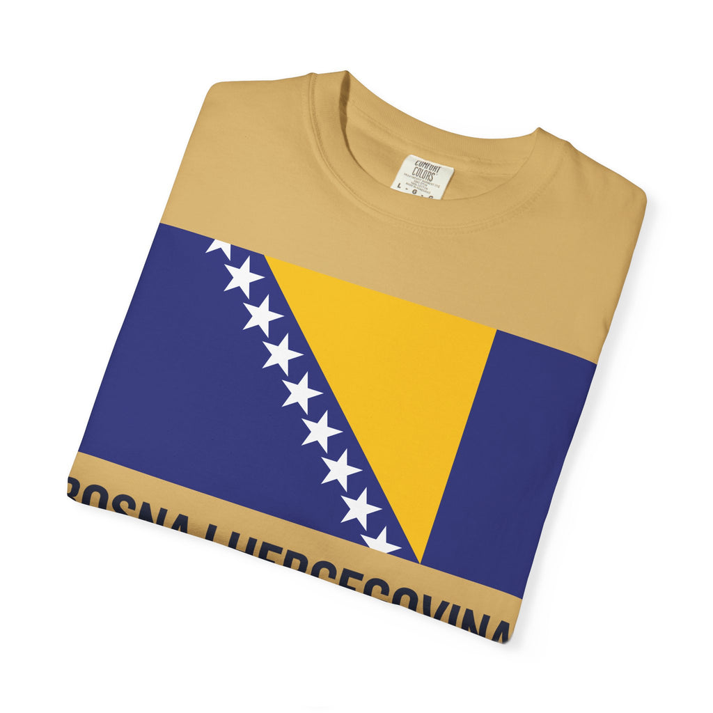 Bosnia and Herzegovina flag print