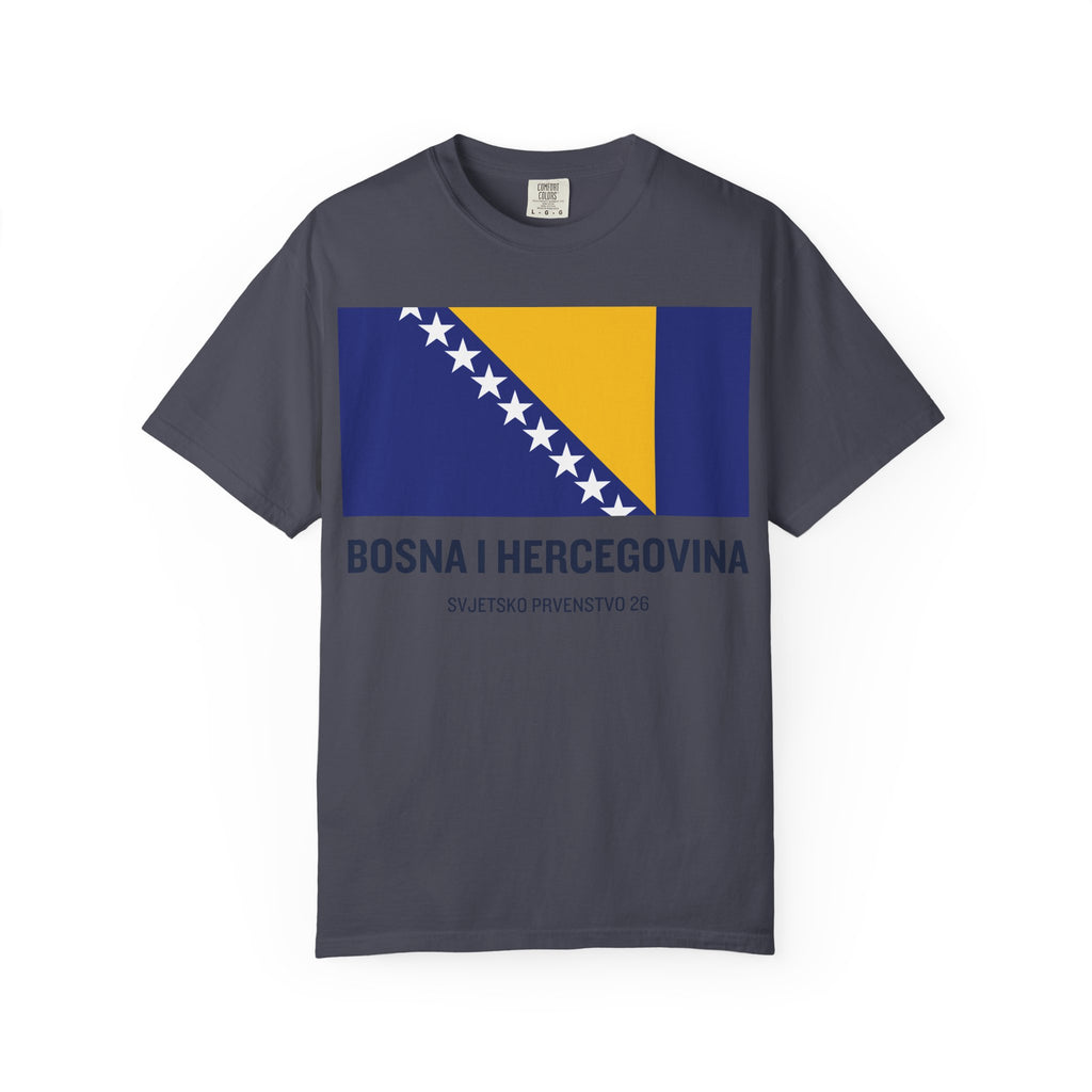 Bosnia and Herzegovina flag print