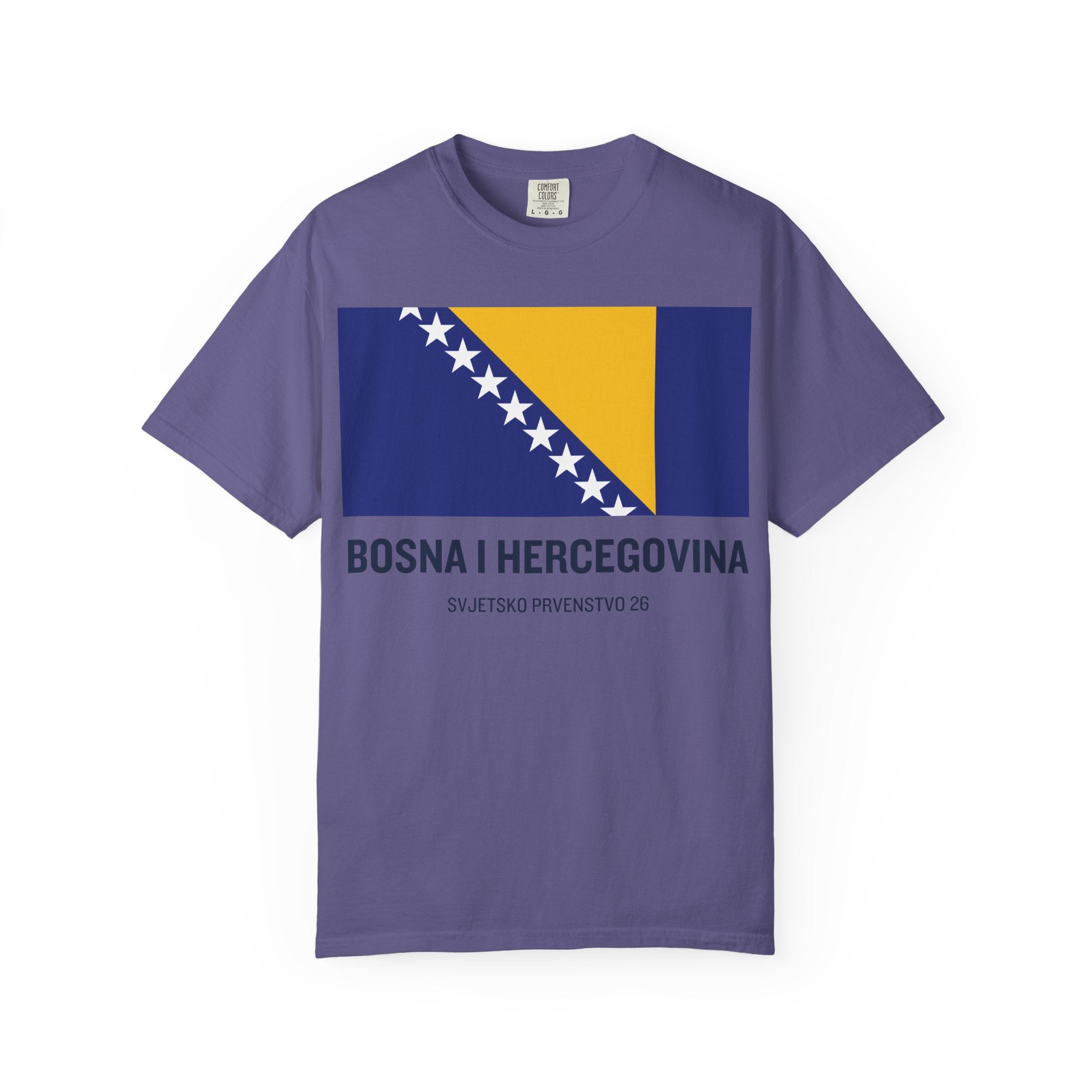 Bosnia and Herzegovina flag print