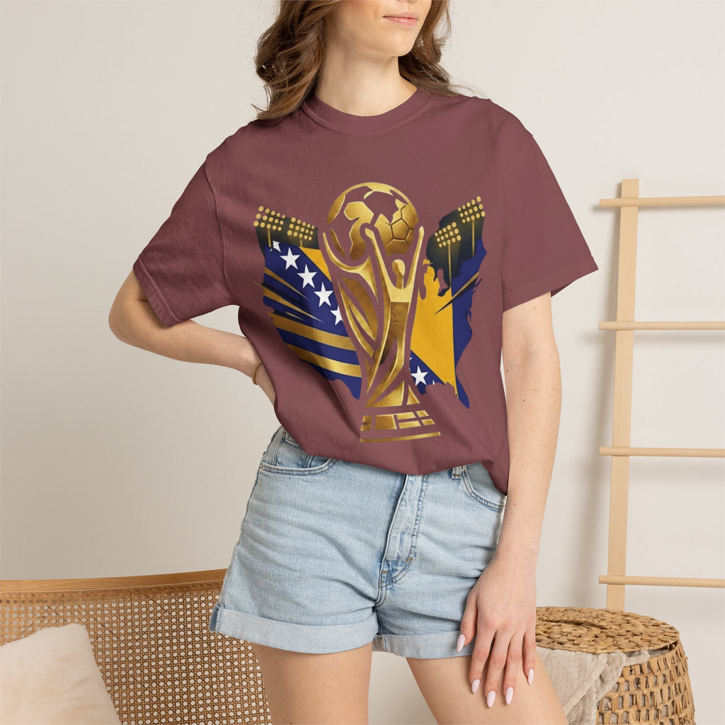 Bosnia and Herzegovina on the World Cup print