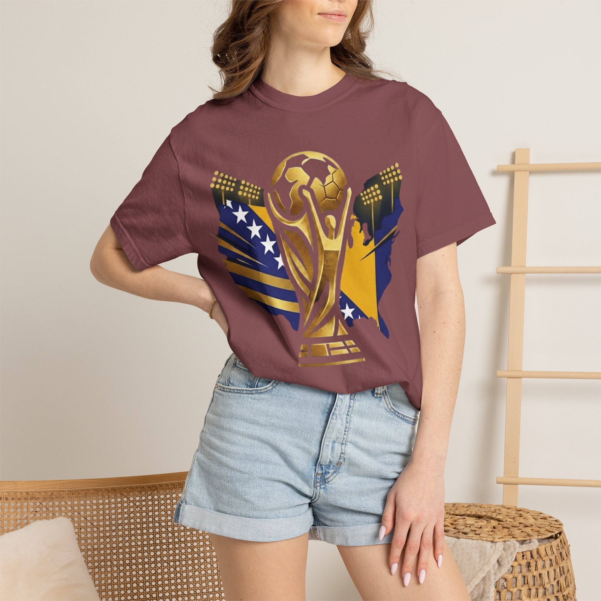 Bosnia and Herzegovina on the World Cup print