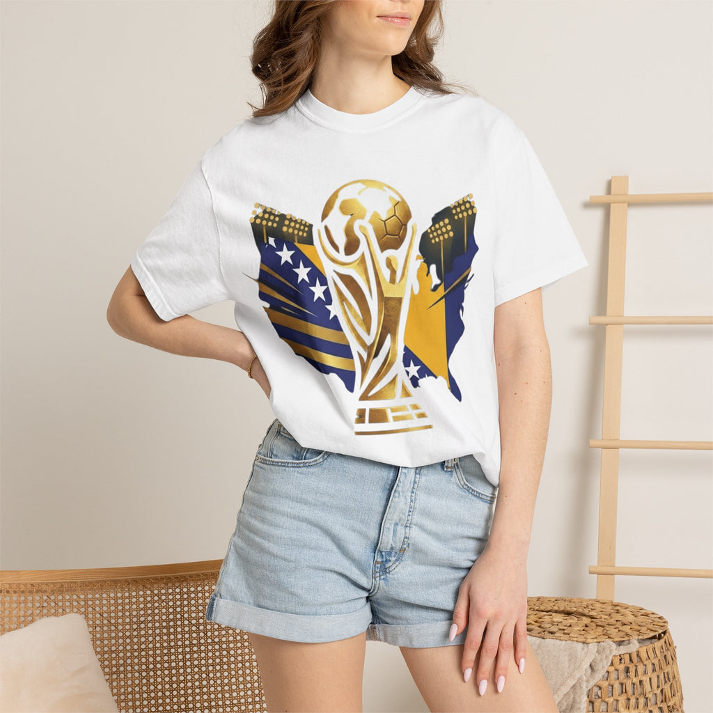 Bosnia and Herzegovina on the World Cup print