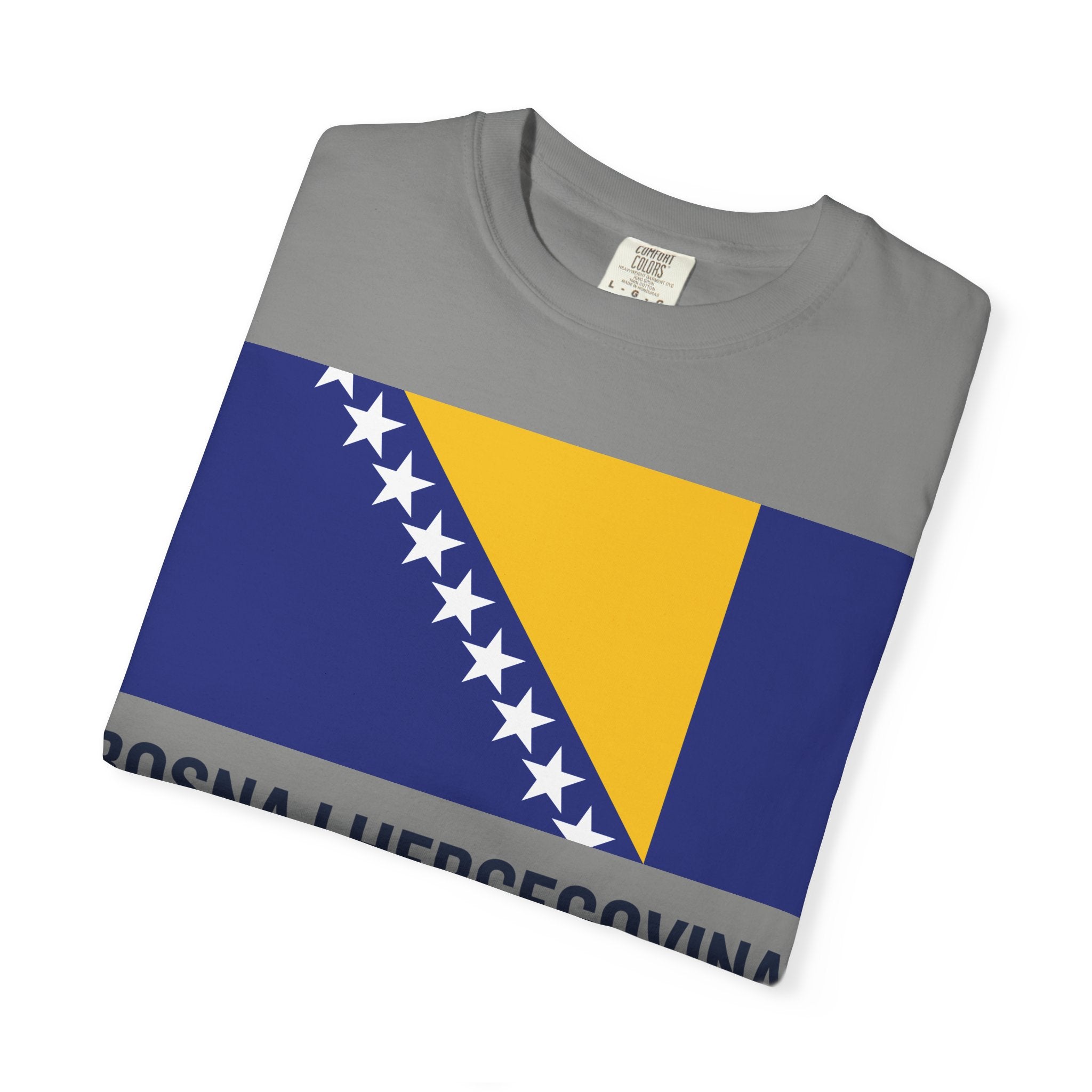 Bosnia and Herzegovina flag print