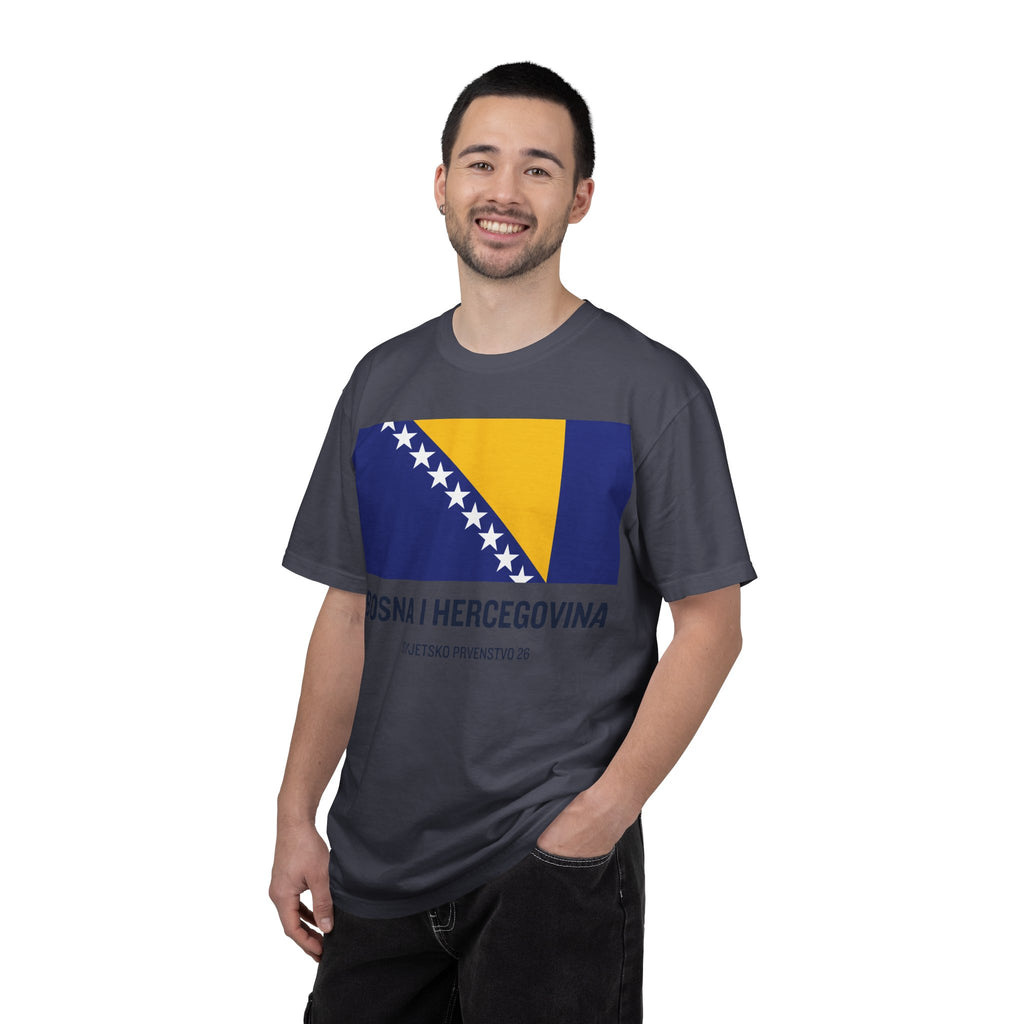 Bosnia and Herzegovina flag print