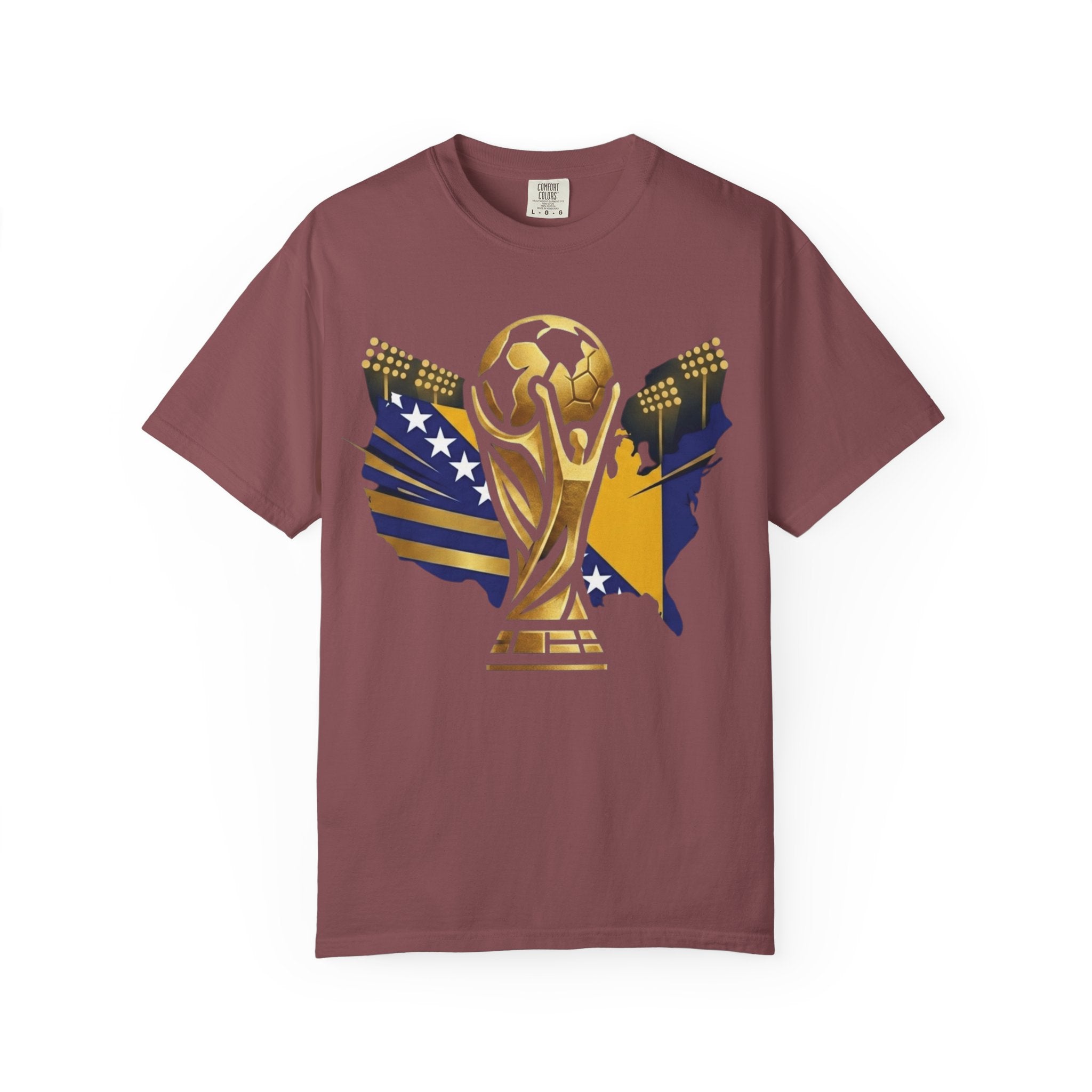Bosnia and Herzegovina on the World Cup print