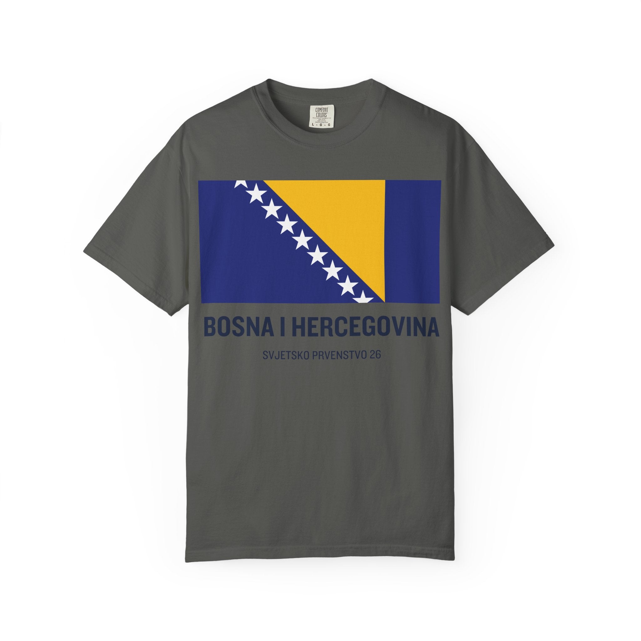 Bosnia and Herzegovina flag print