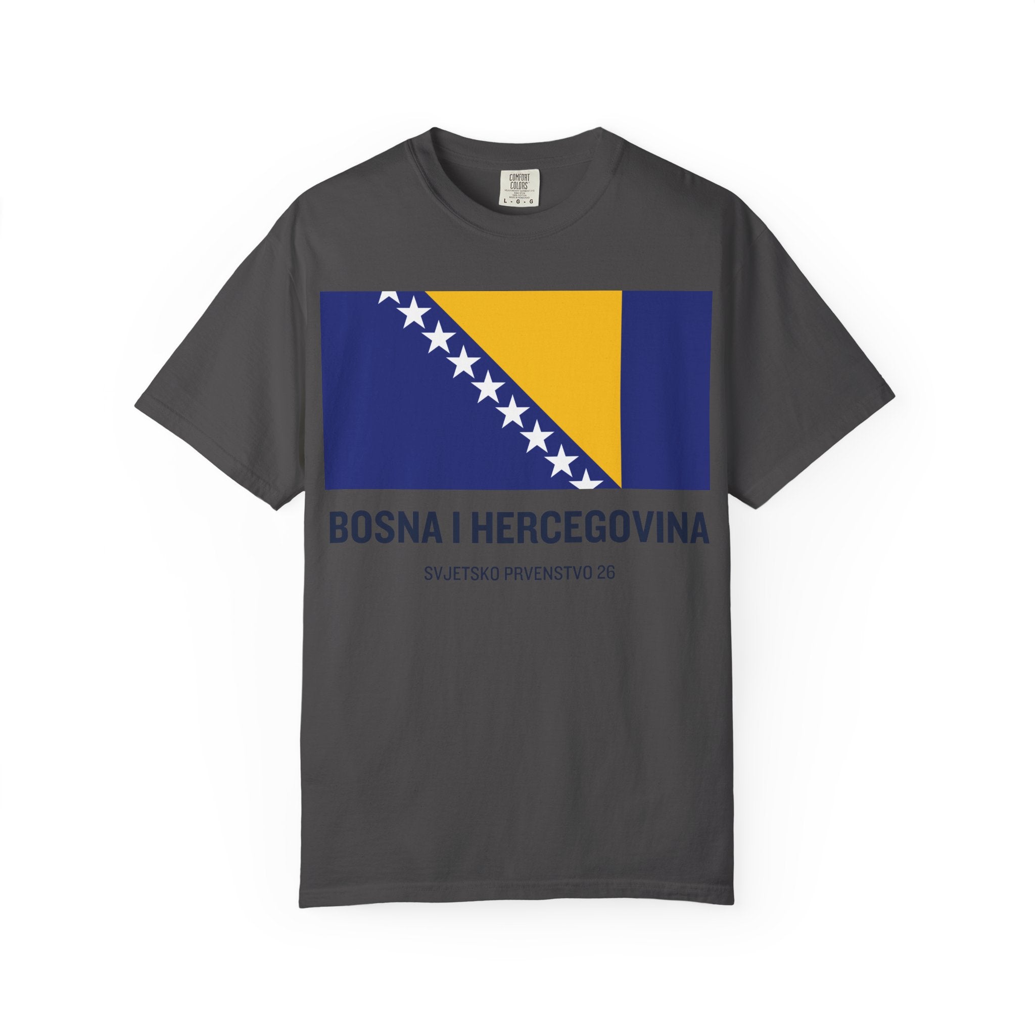 Bosnia and Herzegovina flag print