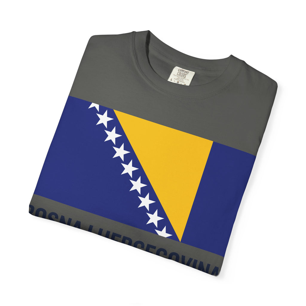 Bosnia and Herzegovina flag print