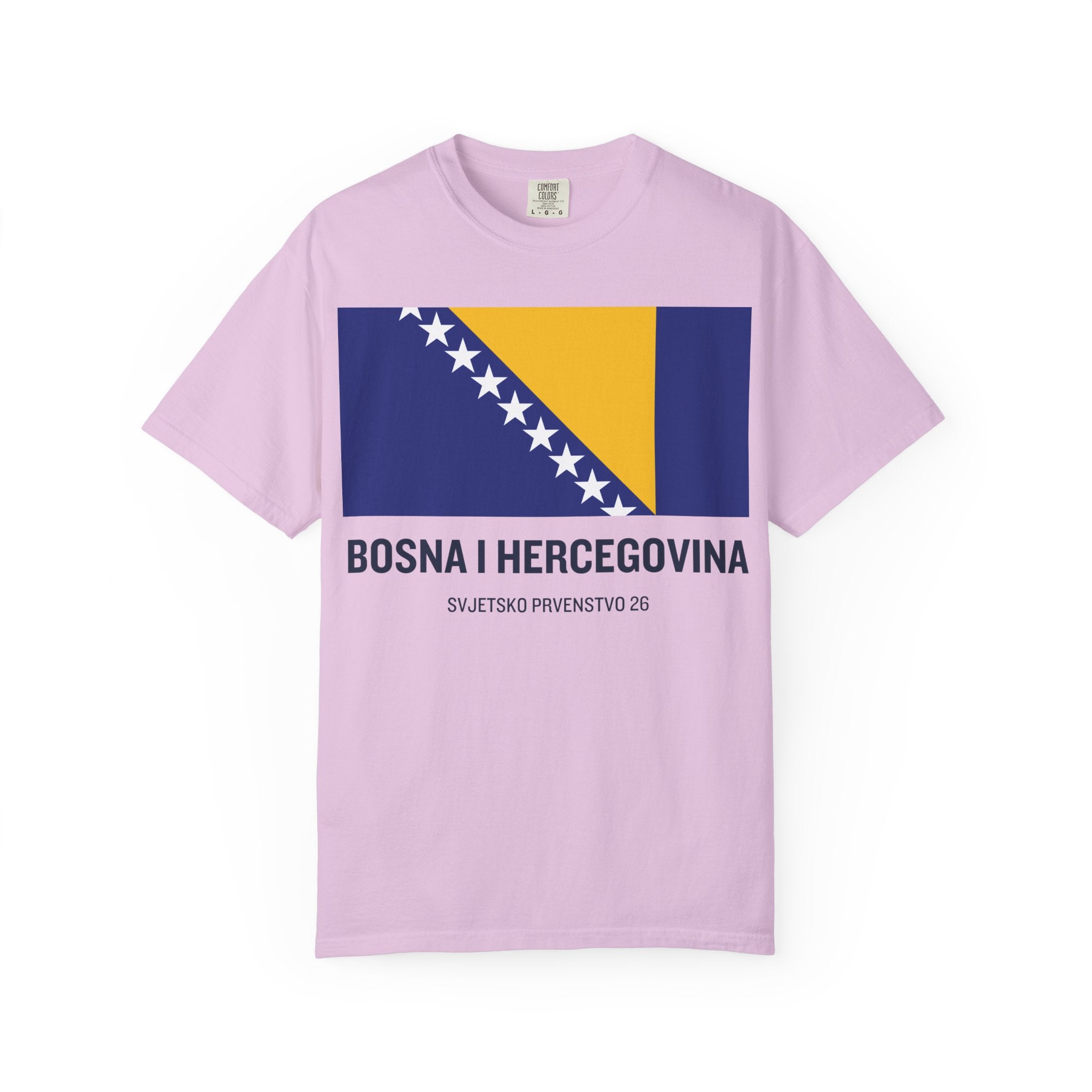 Bosnia and Herzegovina flag print