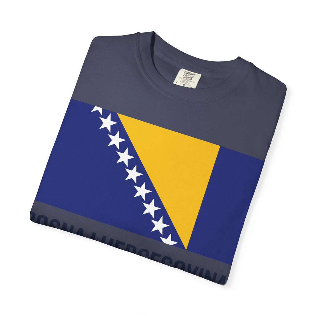 Bosnia and Herzegovina flag print