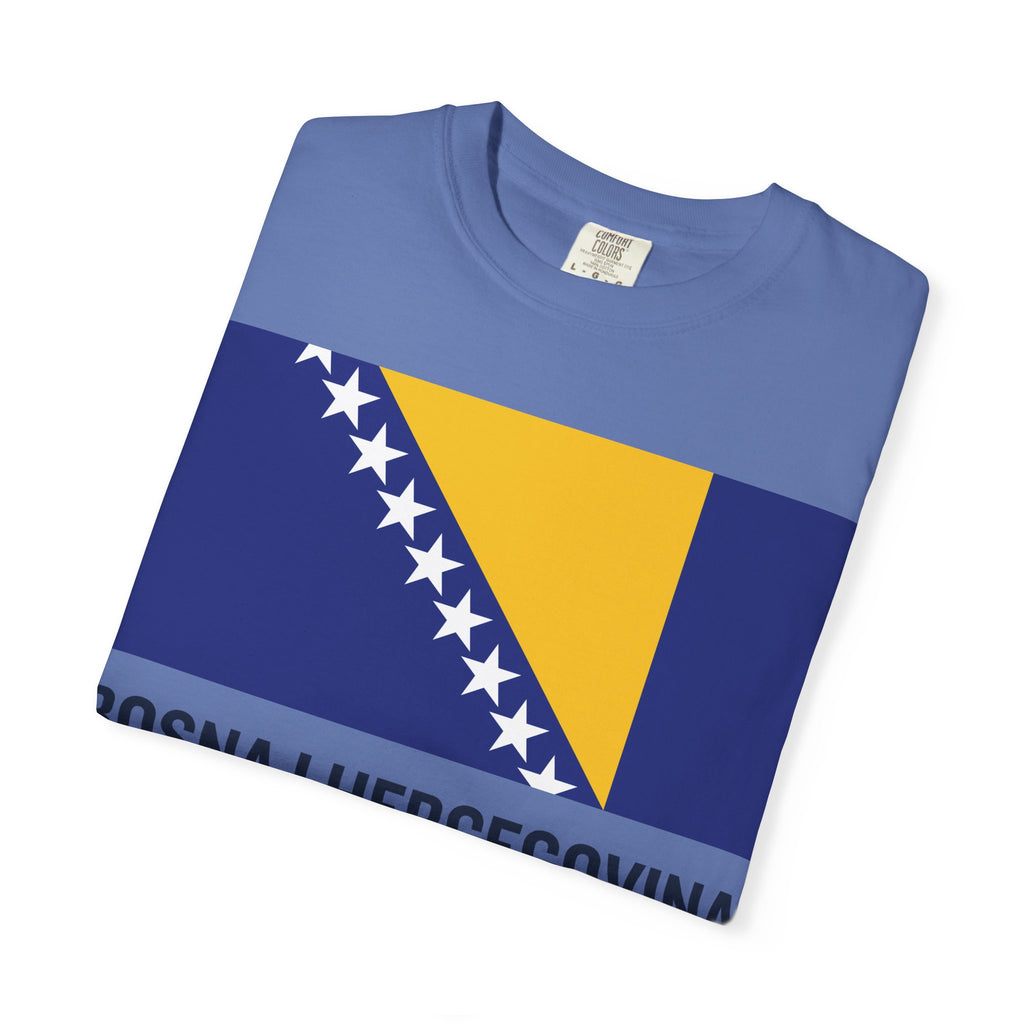 Bosnia and Herzegovina flag print