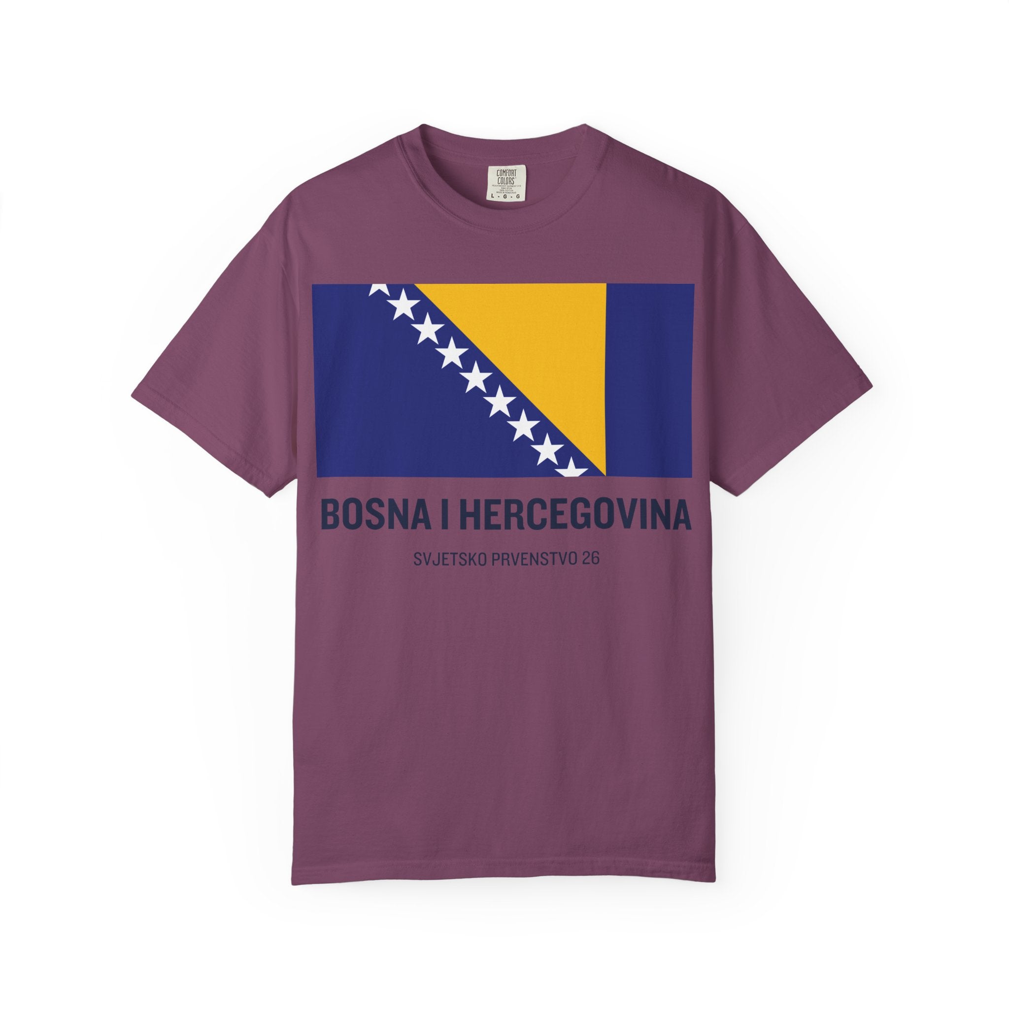Bosnia and Herzegovina flag print