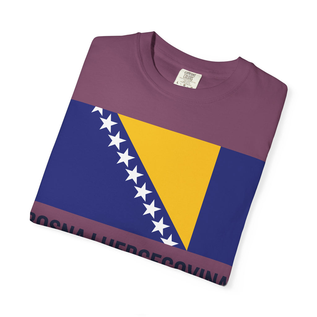 Bosnia and Herzegovina flag print