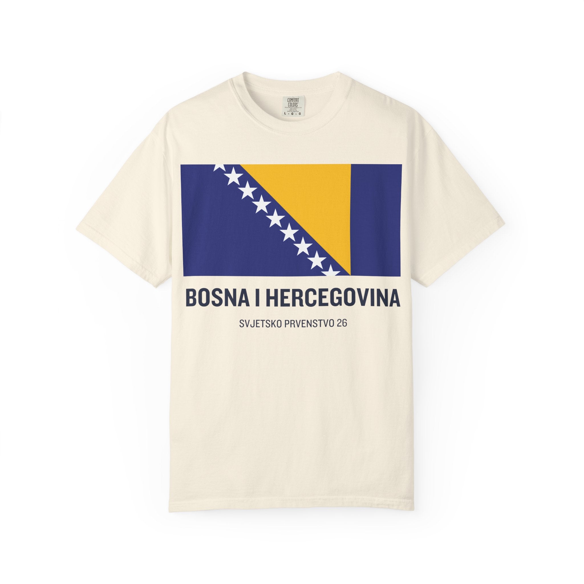 Bosnia and Herzegovina flag print