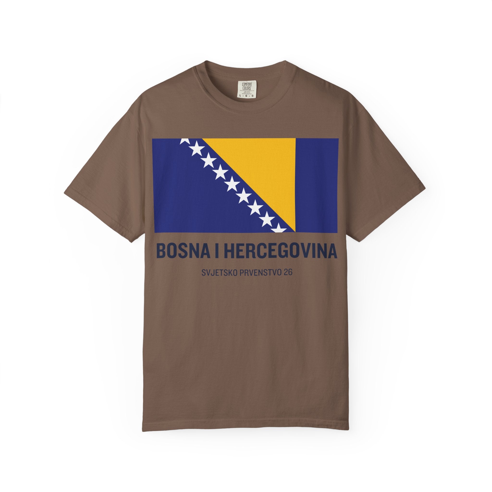 Bosnia and Herzegovina flag print