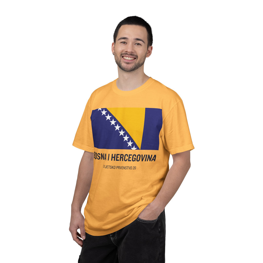 Bosnia and Herzegovina flag print