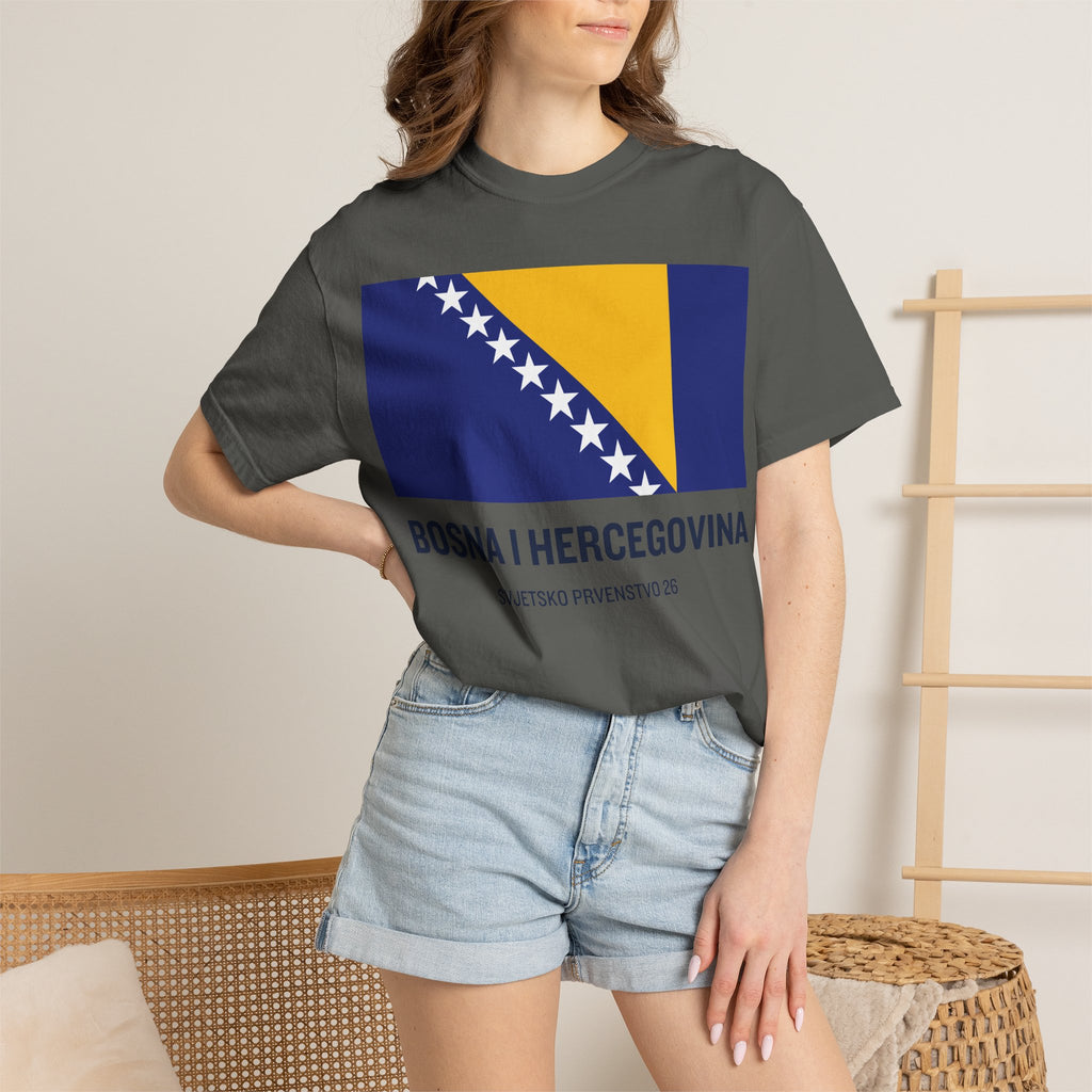 Bosnia and Herzegovina flag print
