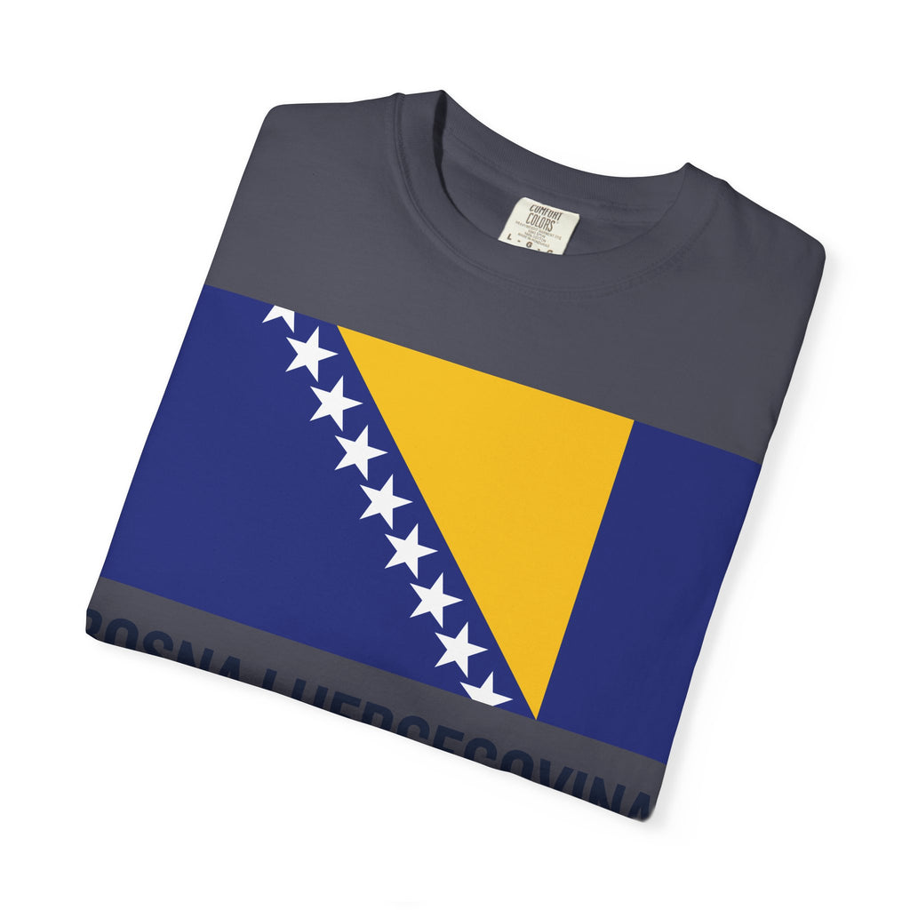 Bosnia and Herzegovina flag print