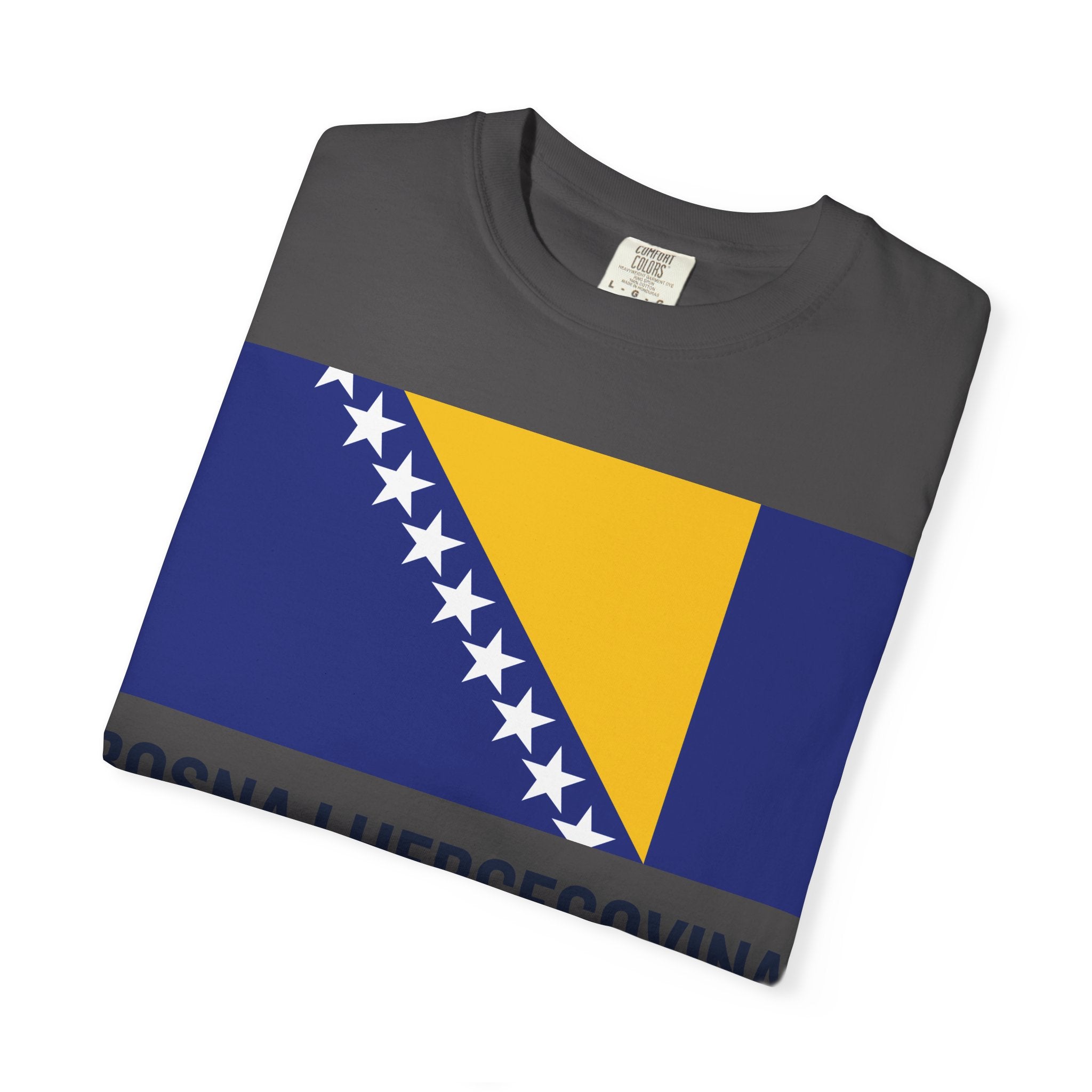 Bosnia and Herzegovina flag print