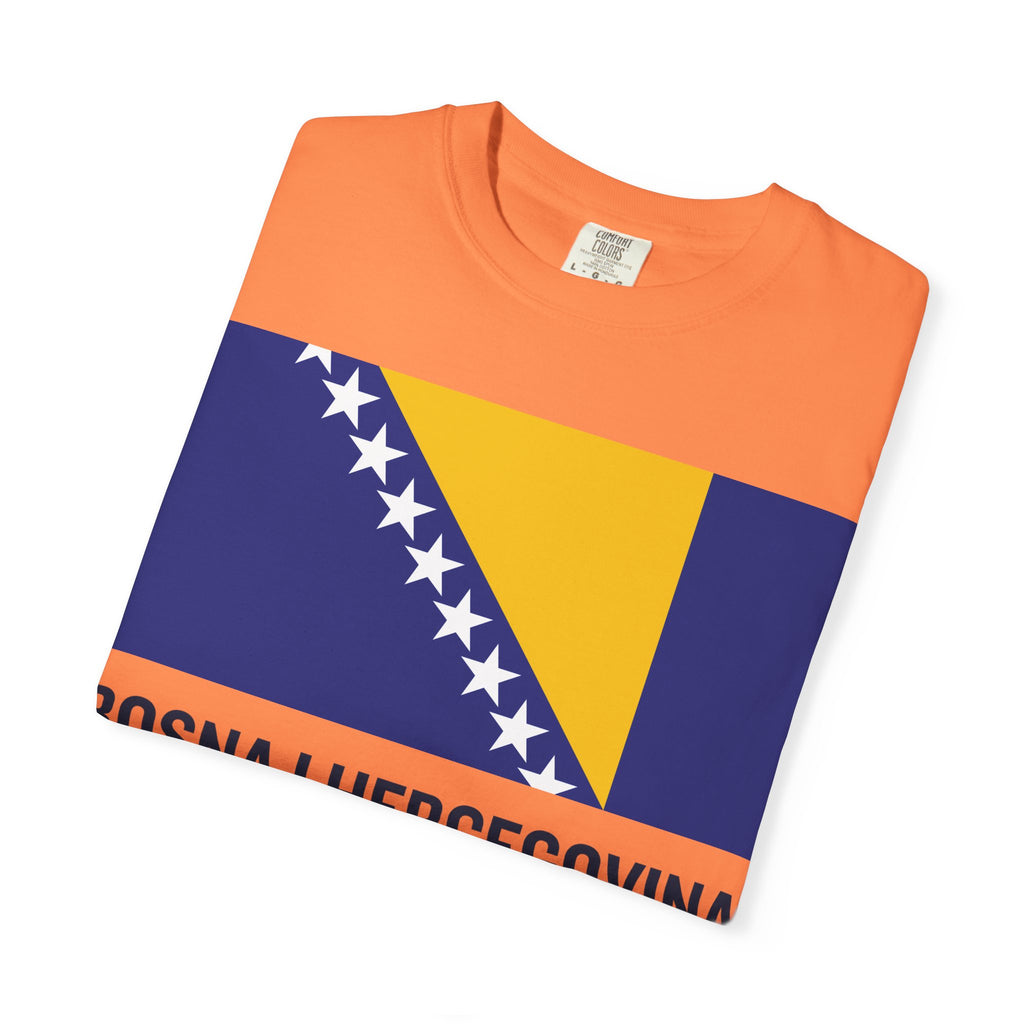 Bosnia and Herzegovina flag print