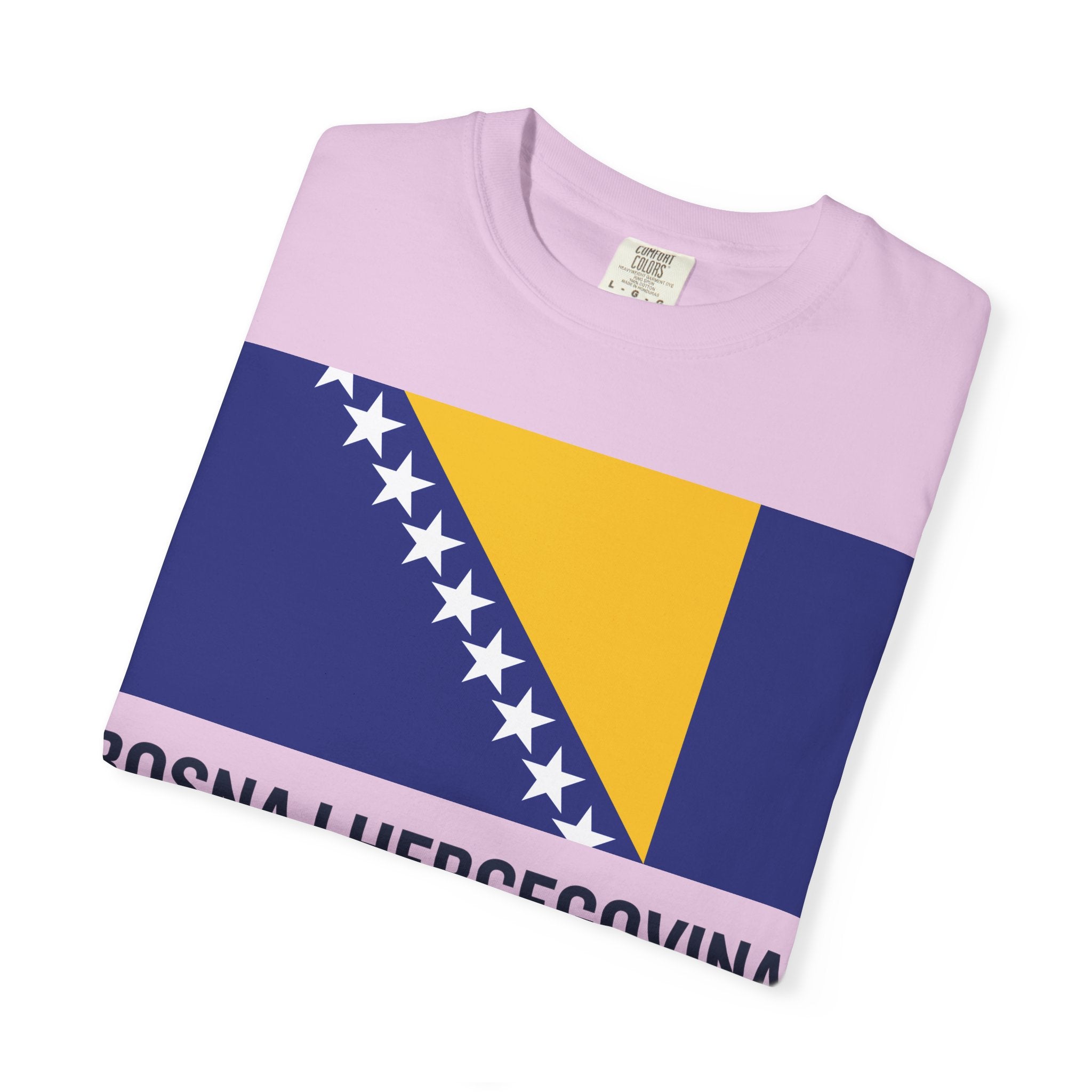 Bosnia and Herzegovina flag print