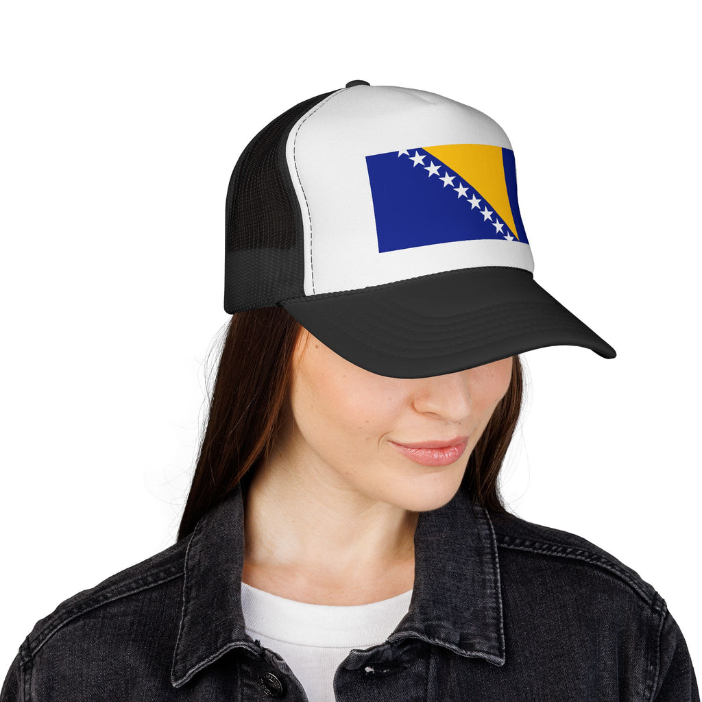 Bosnia Flag Trucker Cap
