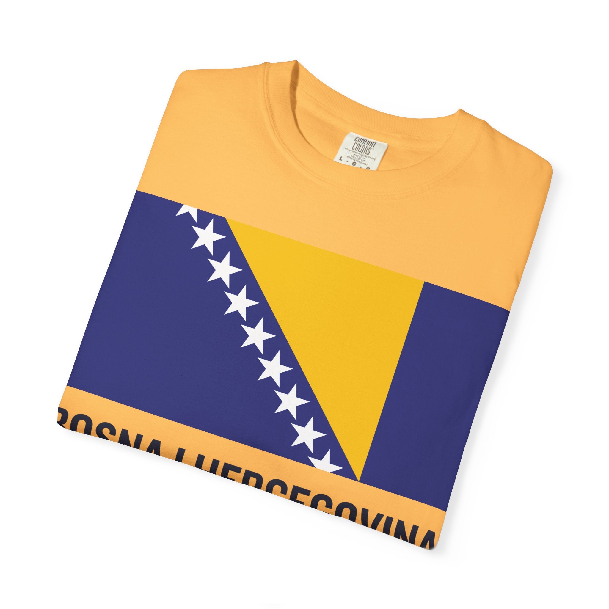 Bosnia and Herzegovina flag print