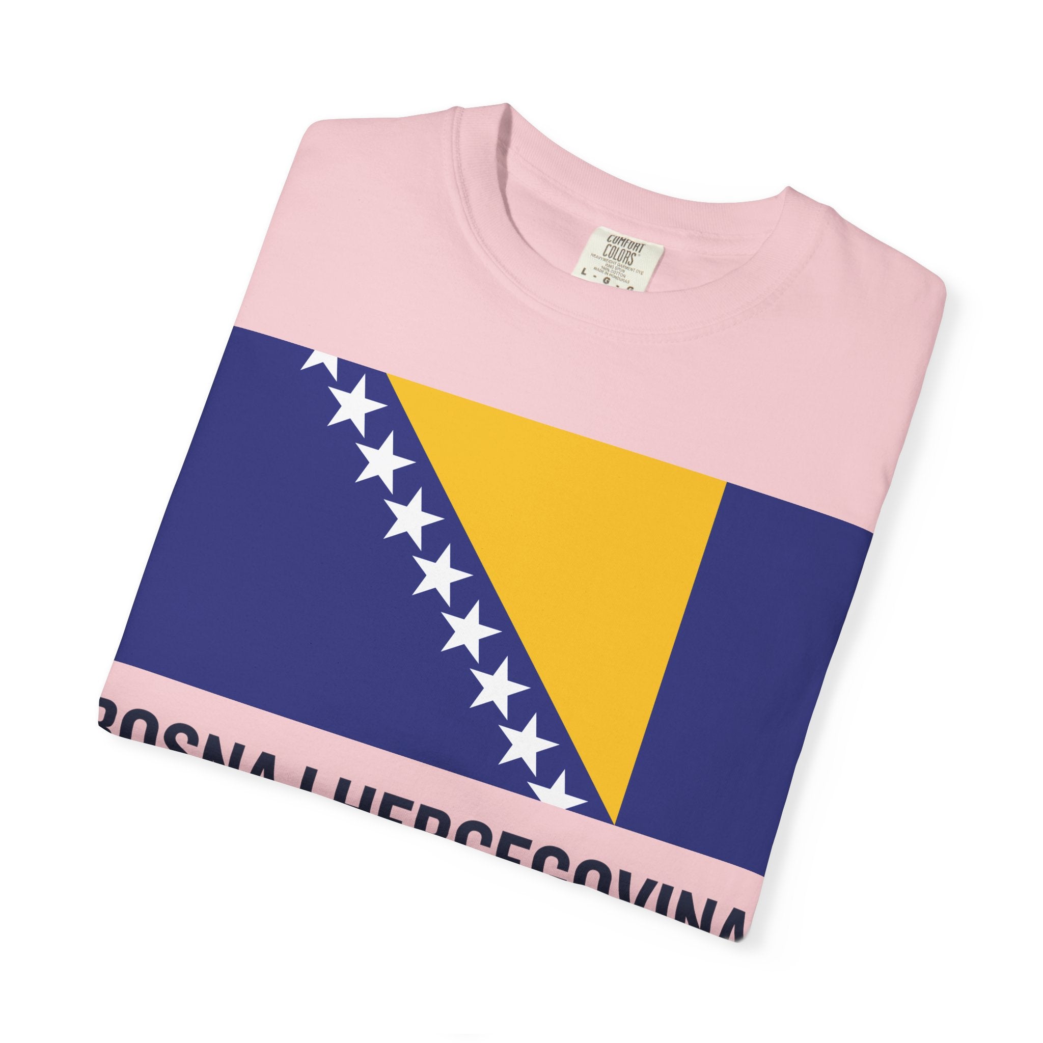 Bosnia and Herzegovina flag print