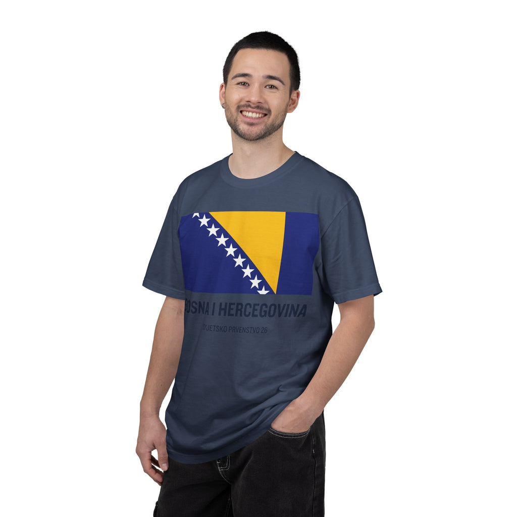 Bosnia and Herzegovina flag print