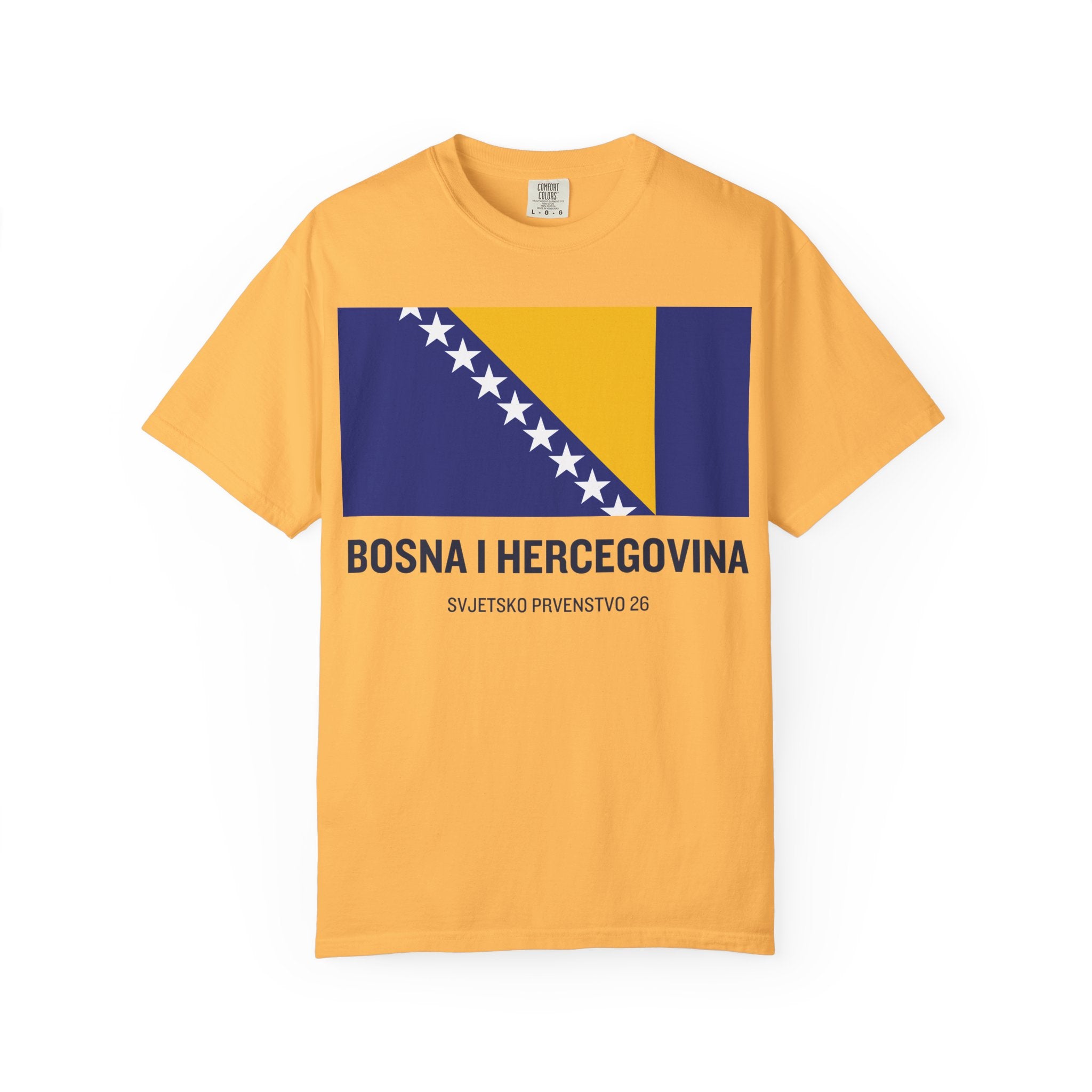 Bosnia and Herzegovina flag print