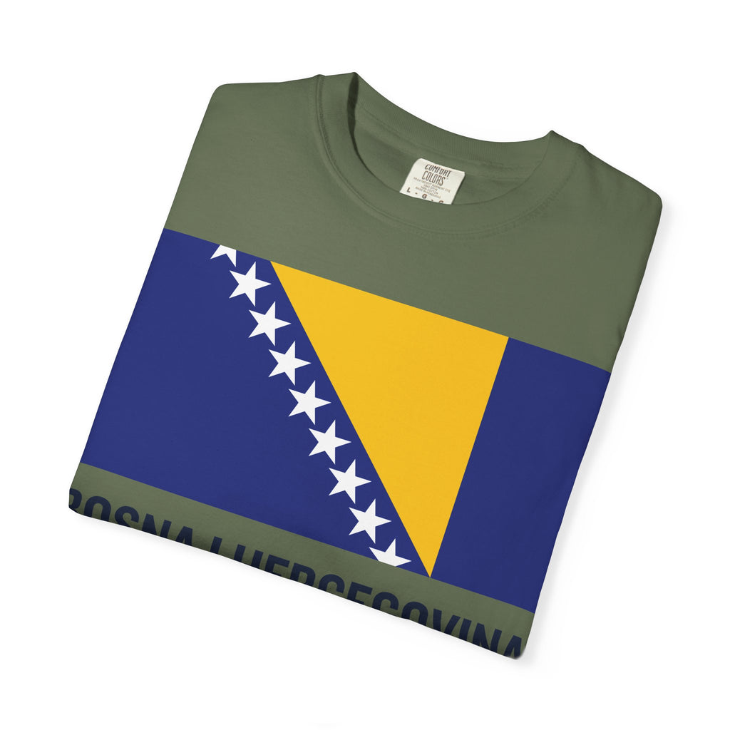 Bosnia and Herzegovina flag print