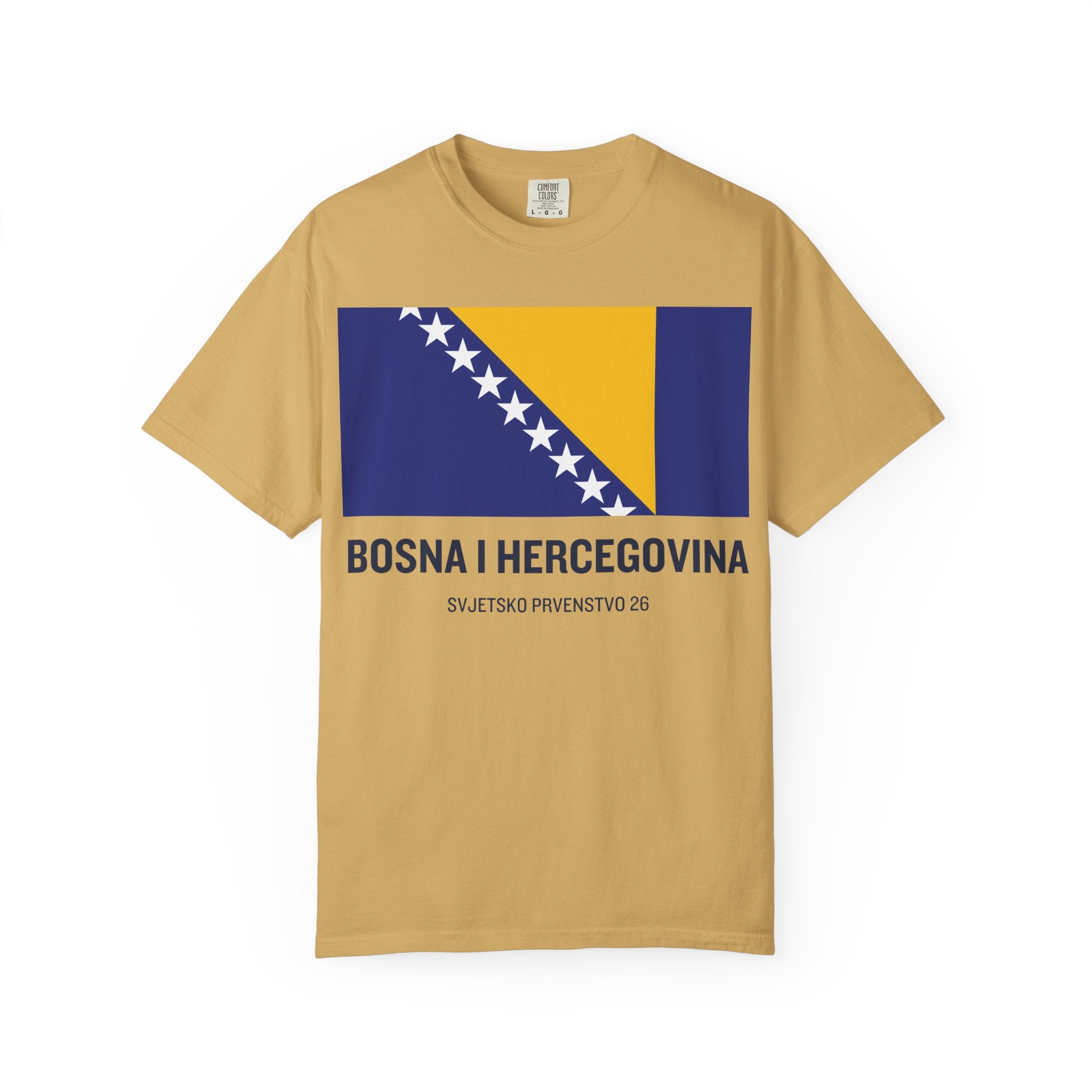 Bosnia and Herzegovina flag print