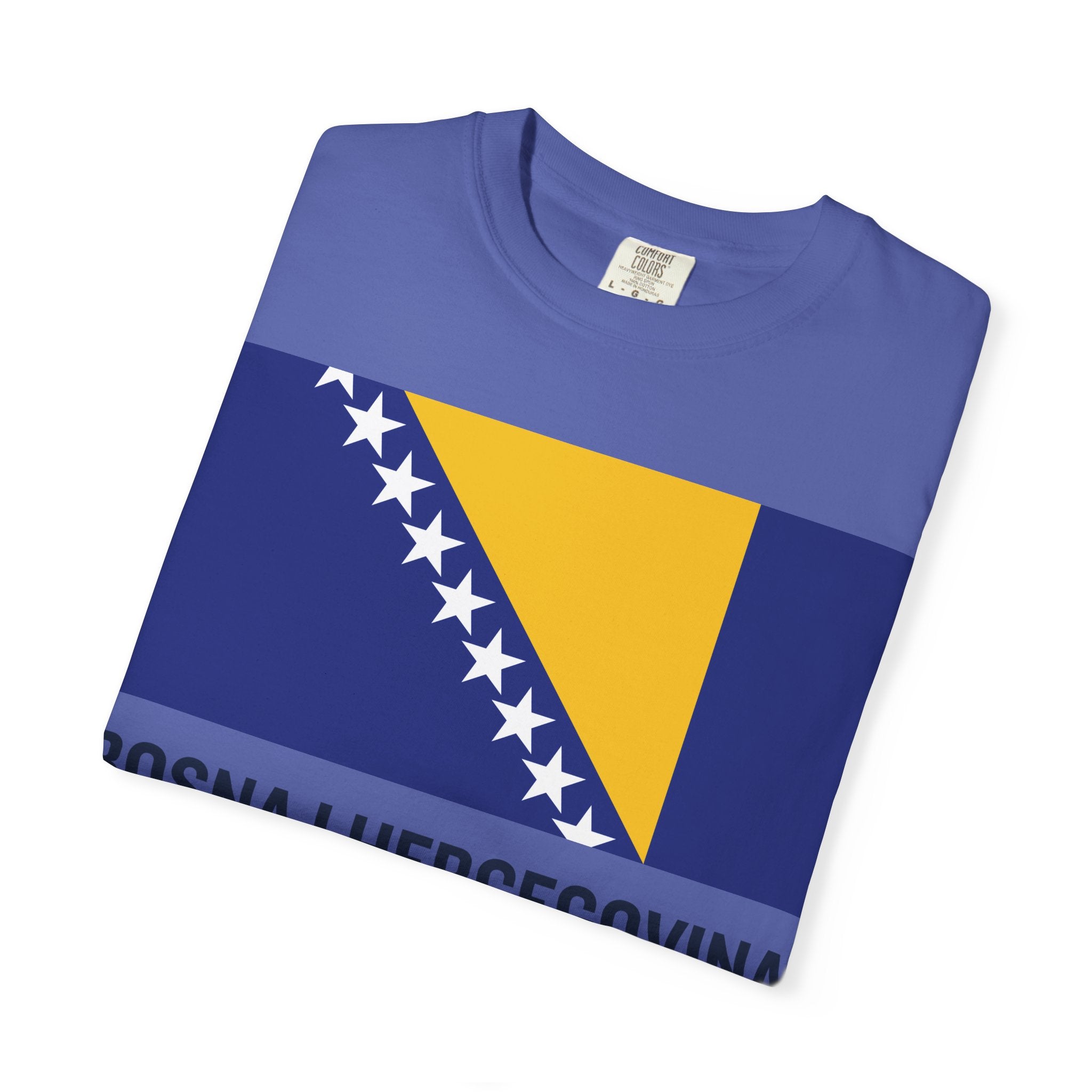 Bosnia and Herzegovina flag print