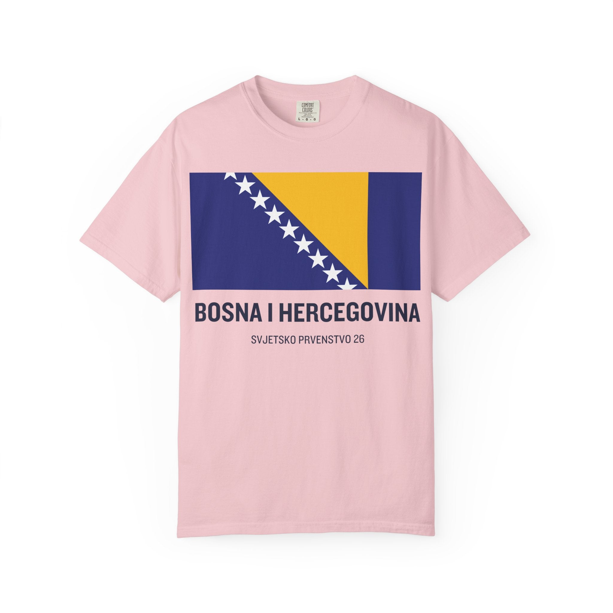 Bosnia and Herzegovina flag print