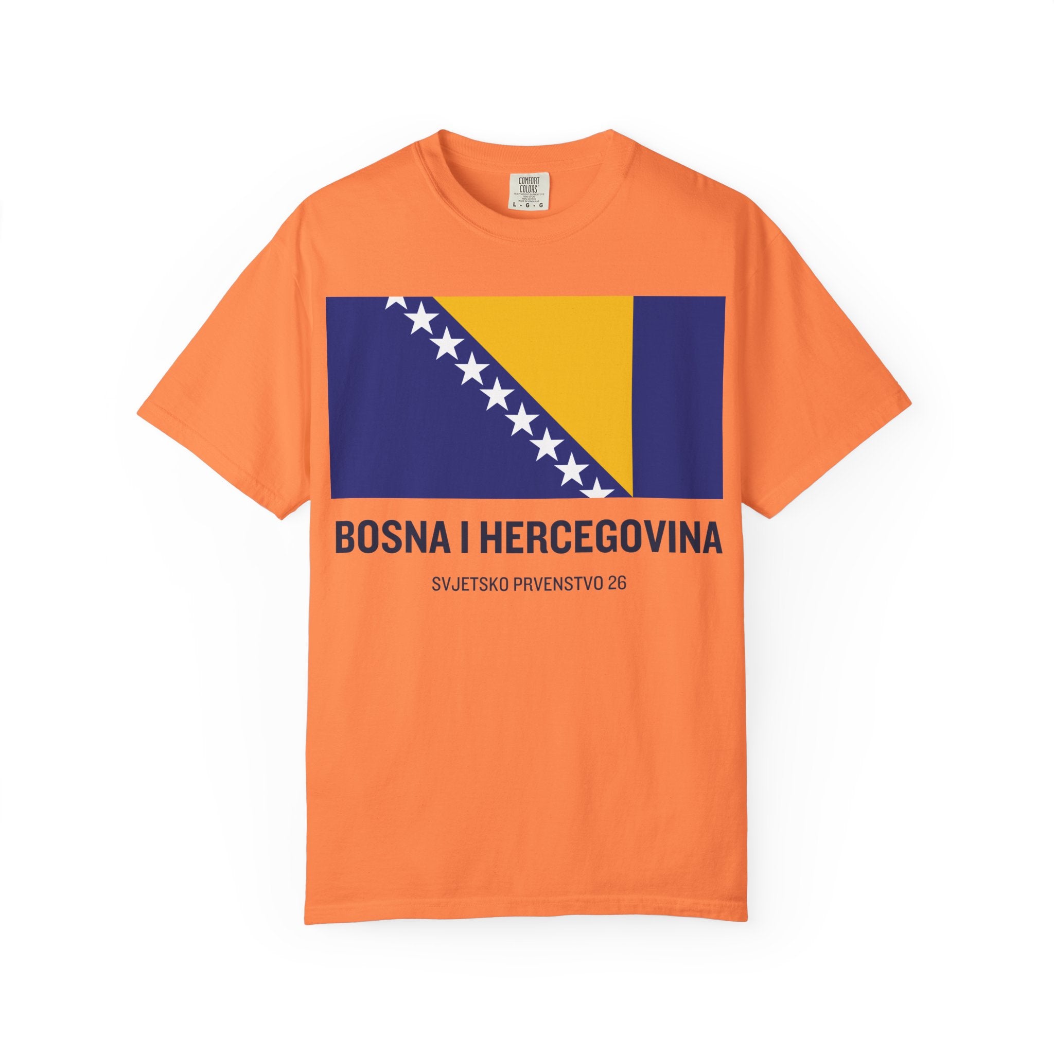 Bosnia and Herzegovina flag print